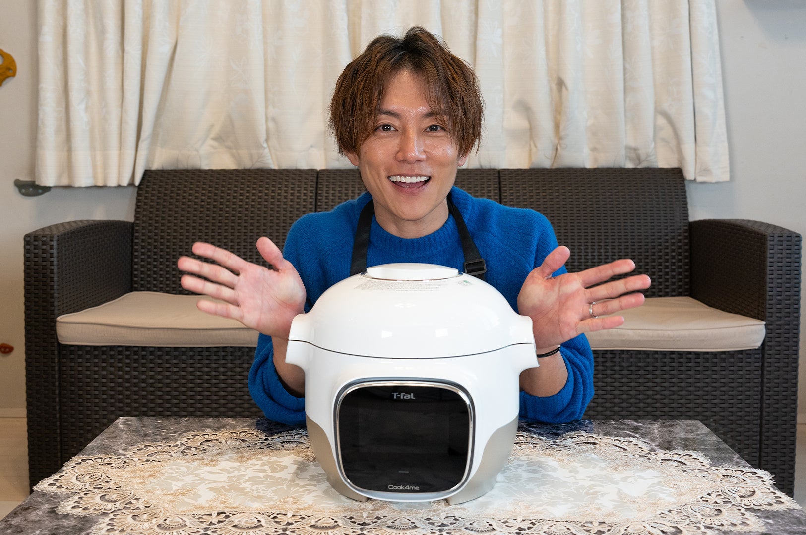 5子のパパ・杉浦太陽さんが“失敗しないおまかせ調理”に感動！？ 『トモニテ』×ティファール「クックフォーミー」×杉浦太陽さんのコラボ動画を公開