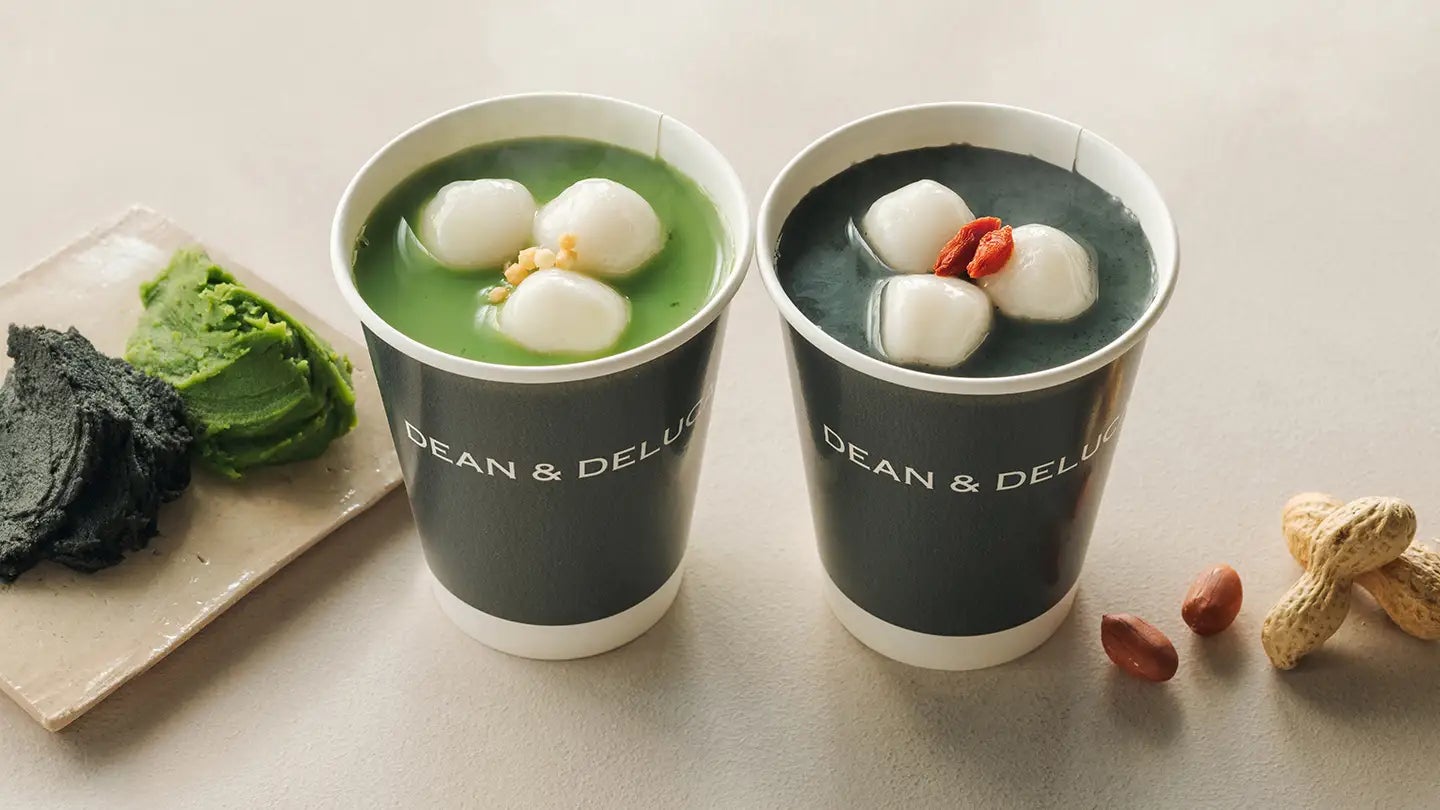 【DEAN & DELUCA 岡山】忙しい年末年始に、ほっと一息つける一杯を。抹茶と黒ごまの「祝いしるこ」12月26日（金）より発売