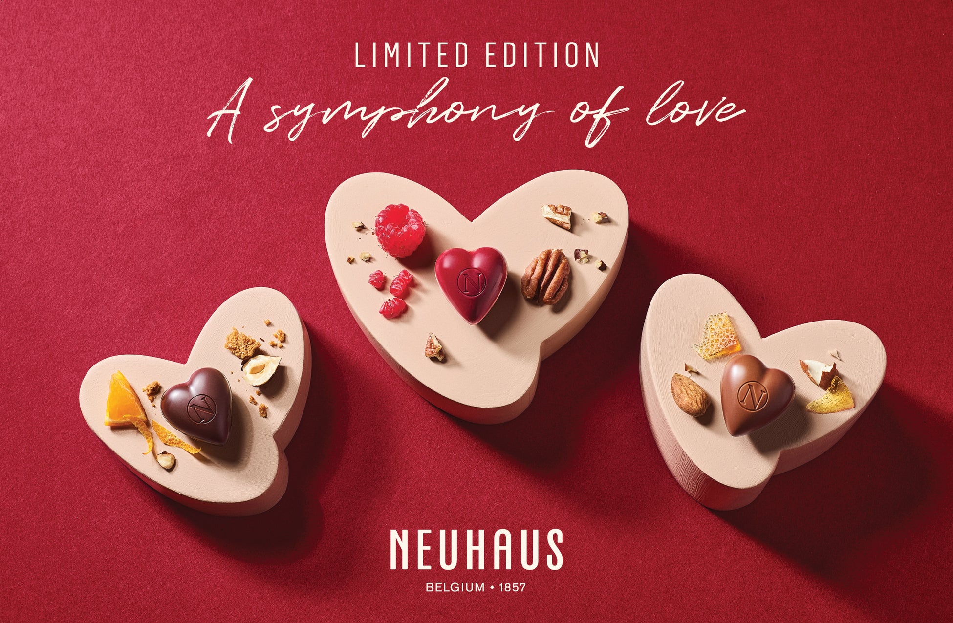 【NEUHAUS ノイハウス】ベルギー王室御用達チョコレートブランド「ノイハウス」2026年バレンタイン定コレクション