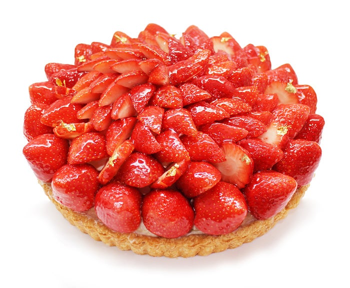 【カフェコムサ】熊本県産いちご「ゆうべに」誕生10周年を祝う、特別なケーキが登場。絆と感謝をテーマに期間限定発売！