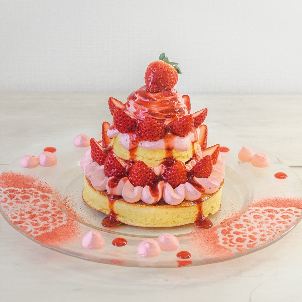 いちごを本気で楽しむ、至福のプレミアムパンケーキ！！