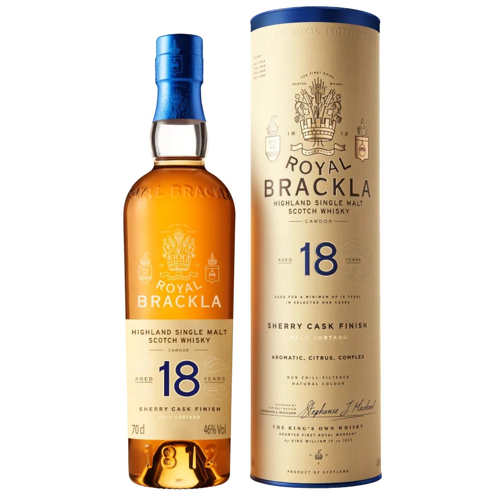 スコッチモルトウイスキーのロイヤル・ブラックラ 18年が「Top Shelf Awards 2025」で、13～19年熟成シングルモルトスコッチ部門の最優秀賞を受賞