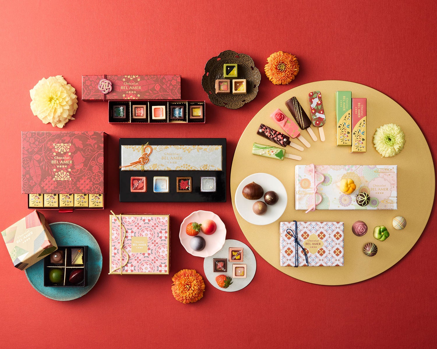 新春、京都から届くバレンタインショコラ「ベルアメール 京都別邸」季節限定コレクションが登場