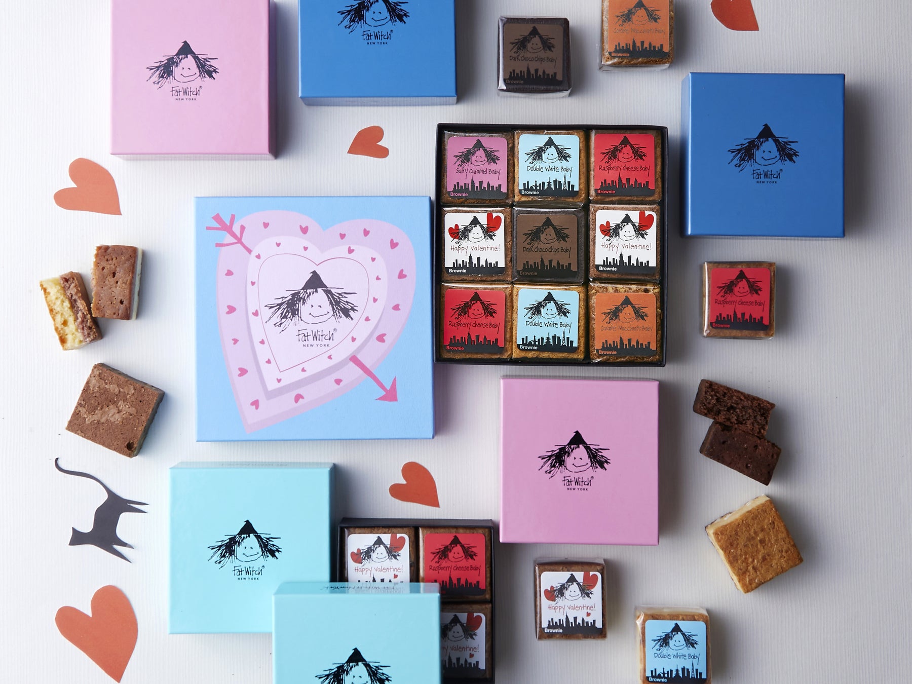 ニューヨーク発ブラウニー専門店「Fat Witch New York」今年は”キャラメル”が主役「メルティバレンタイン」コレクションを1月16日(金)に発売