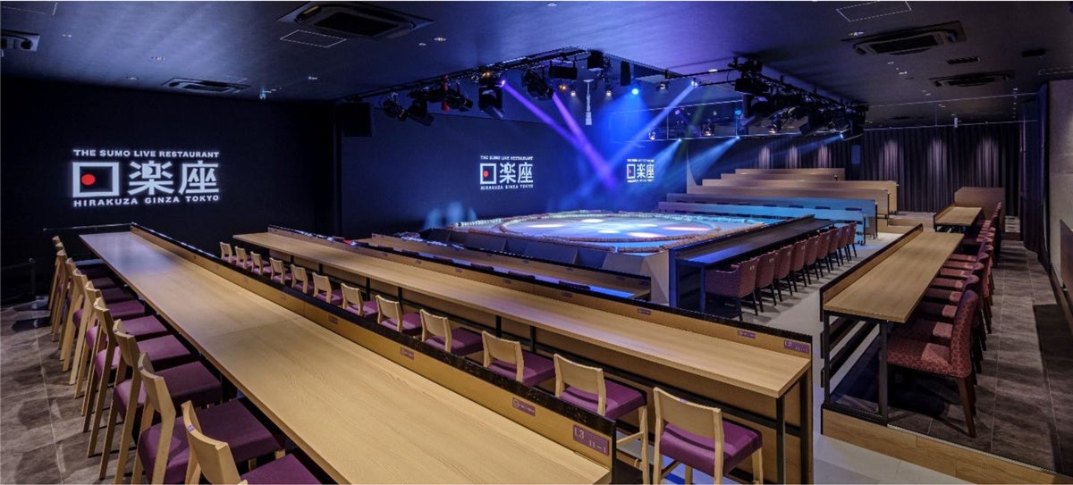 銀座に『相撲×和食×日本酒』の新たなエンタテインメント空間が誕生！ 【THE SUMO LIVE RESTAURANT日楽座GINZA TOKYO】 1月7日（水）開業しました！