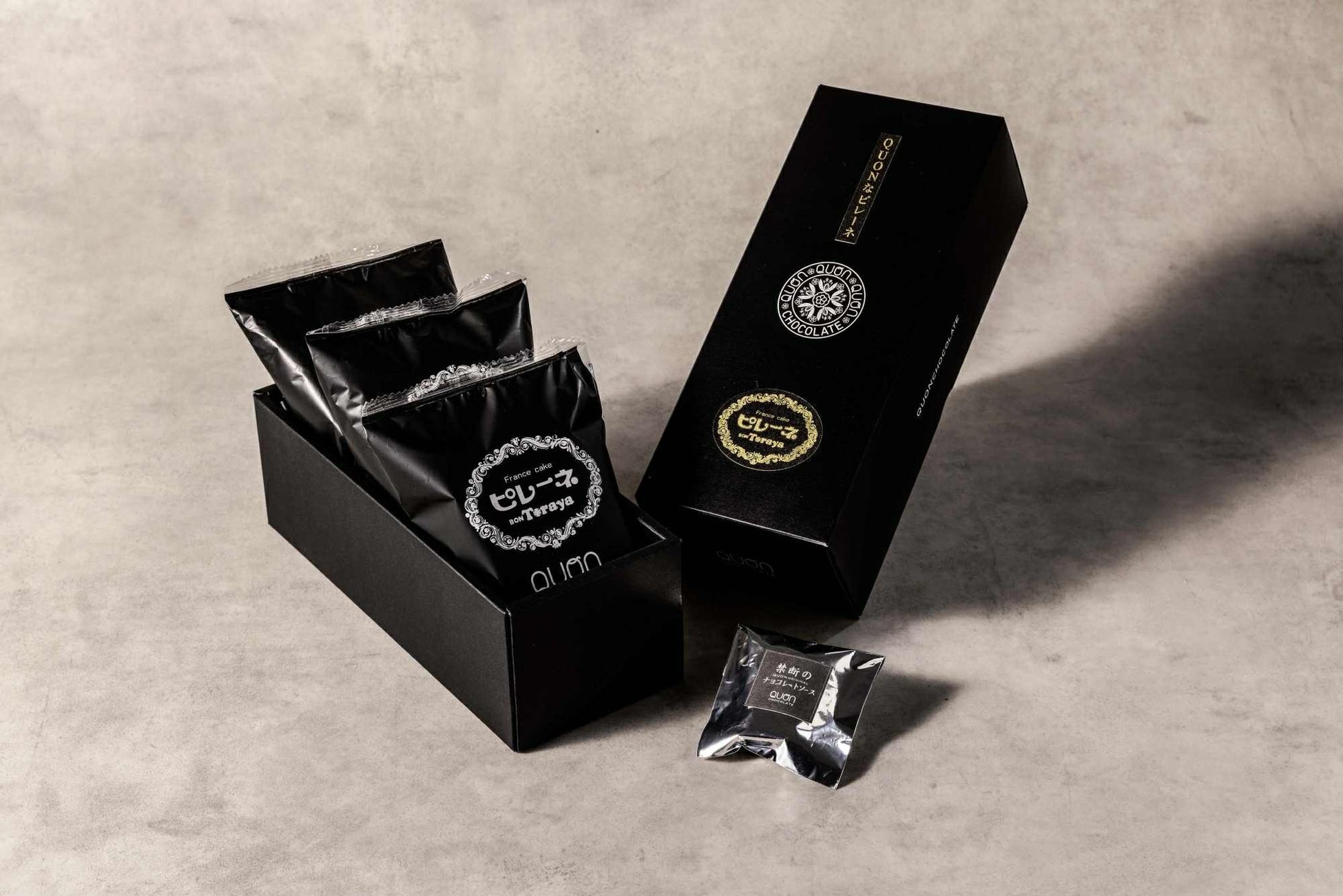 【ボンとらや×QUONチョコレート　プレミアムコラボピレーネ】いよいよ発売！＊コラボピレーネ3種＋禁断のオリジナルチョコレートソース付き！JR名古屋タカシマヤ「アムールデュショコラ」で1月16日から！