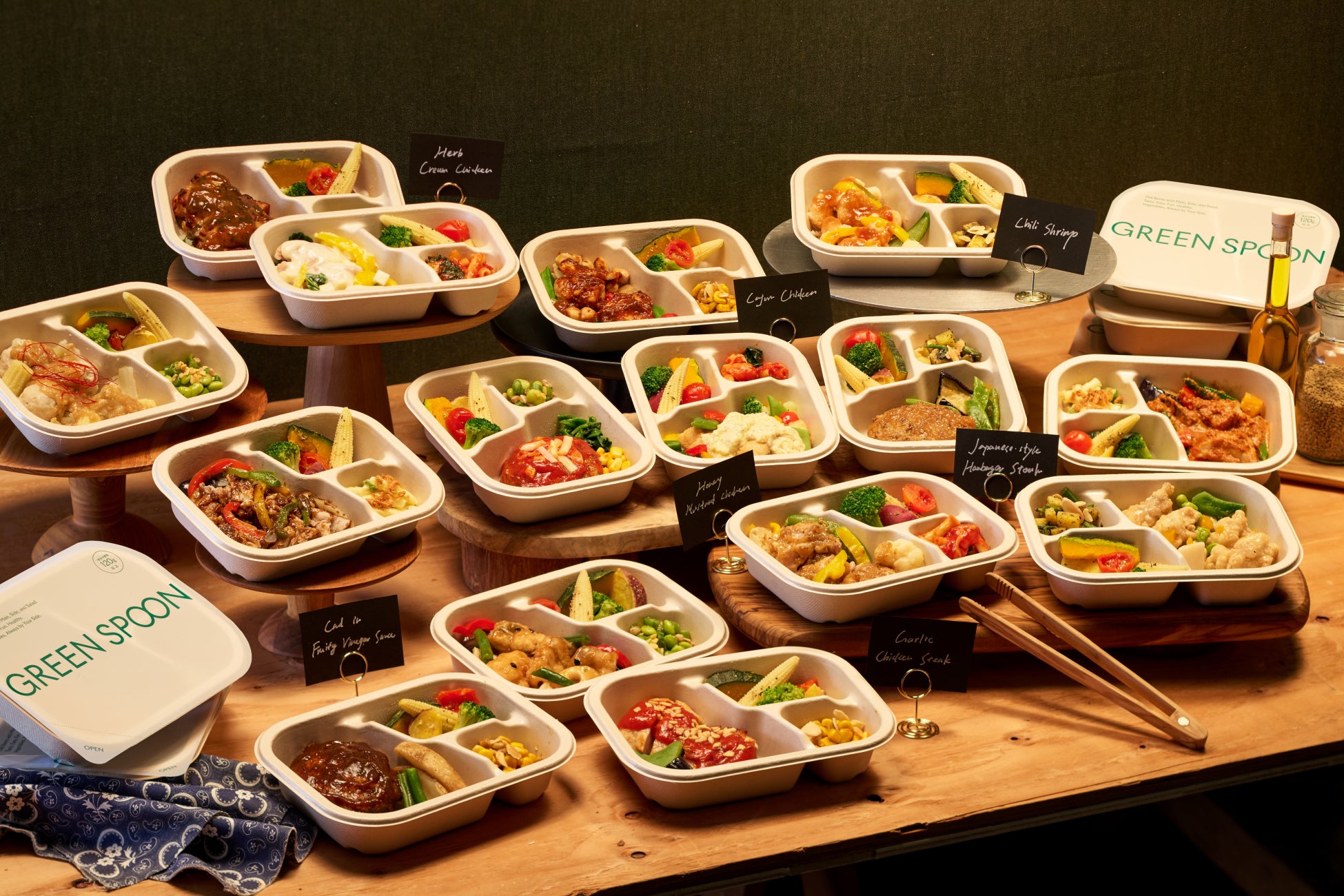 オフィスグリコ、Greenspoonの冷凍弁当を取り扱い開始