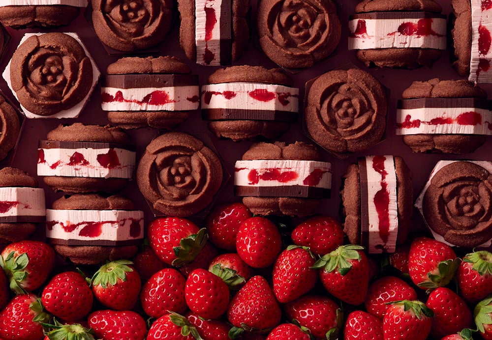 【TOKYOチューリップローズ】大丸東京店がNEW OPEN！ショコラと苺がとろけあう極厚バターサンド『ショコラバターサンド・ストロベリー』誕生