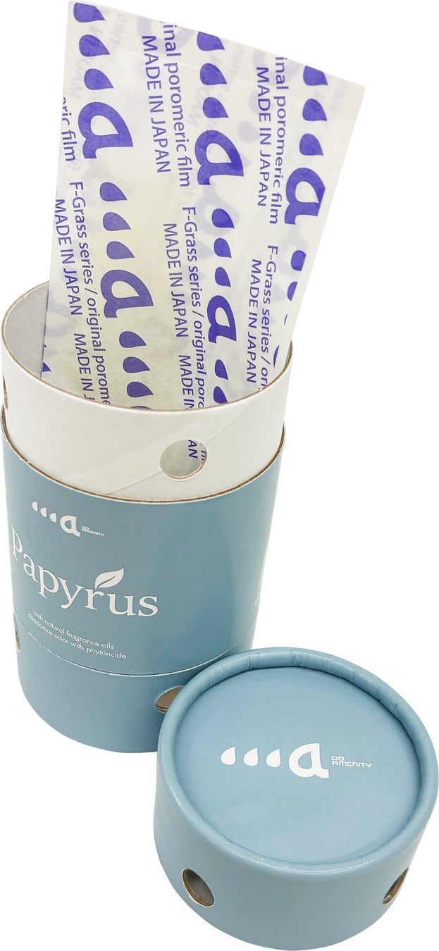 商業施設トイレ芳香剤 1か月無償デモ　新商品「パピルス」発売記念エフグラスキャンペーンを開催