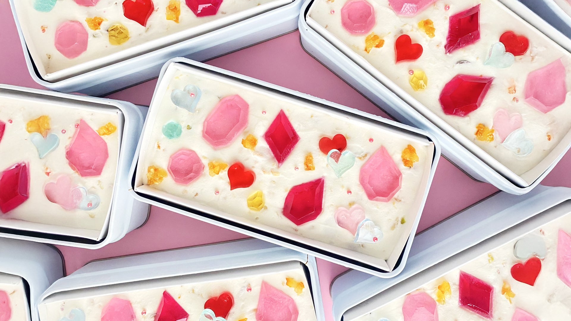 大人も思わずときめく！キュートな宝石が輝くアイスケーキ「宝石のカッサータ〜ショコラオランジェ〜」1月14日販売開始