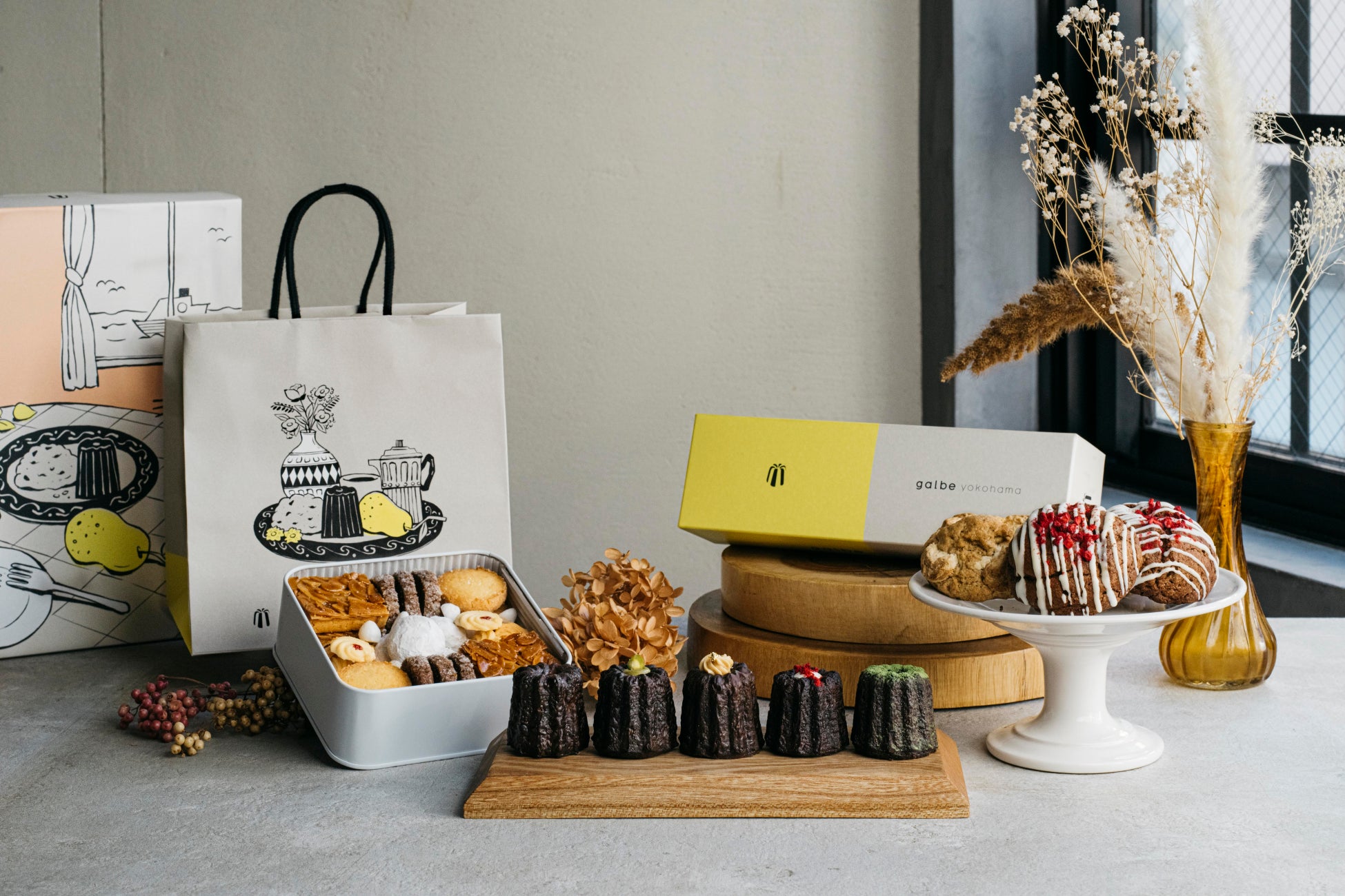 カヌレと焼き菓子専門店の galbe yokohama みなとみらい店、ランドマークプラザ1Fにオープン