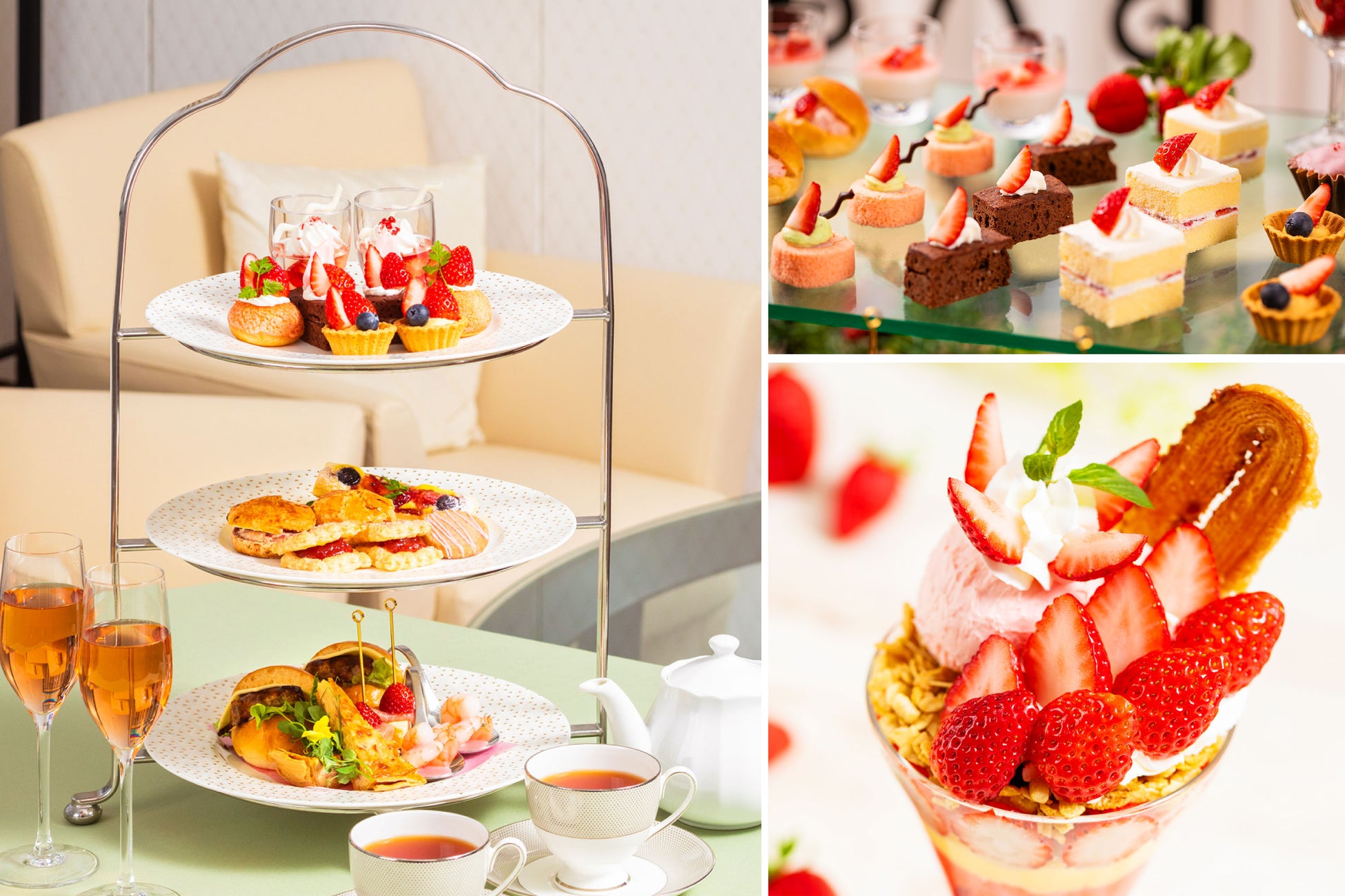 「ストロベリーフェア」で味わう、ホテルメイドの非日常。職人の技が織りなす珠玉のいちごスイーツとともに、春の訪れを楽しむ贅沢なひととき