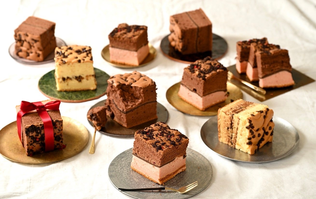 【グランドカステラ】ふわふわ台湾カステラで味わう、恋するショコラ。 『フランボワーズ・エ・ショコラ』を主役にした 3 種のチョコレートフレーバーが登場！