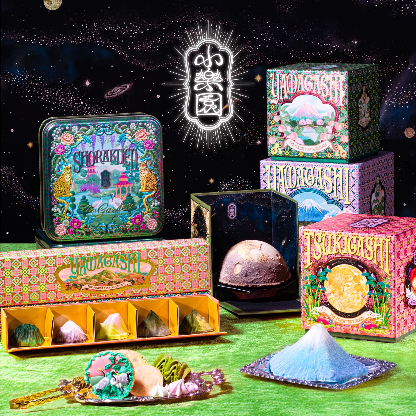 【阪急うめだ本店】食べられる”月”や”山”?! 桃源郷の和洋菓子店「小楽園」が2月4日(水)より『BEYOND WORLD』にてPOP UP STOREを開催！