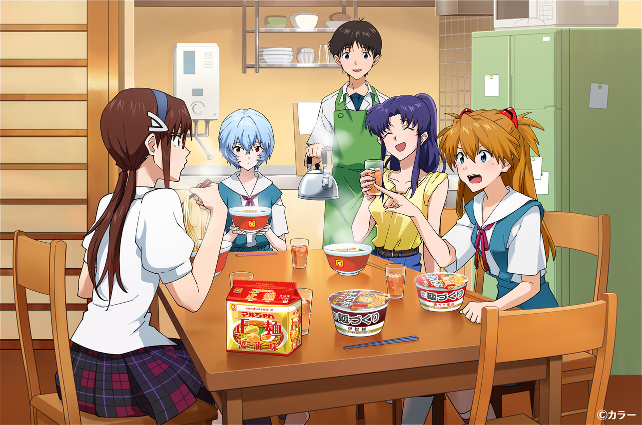 「新生活ノンフライ麺作戦！ 『エヴァンゲリオン』キャンペーン　～『おいしい×ポカポカ』のシンクロ率上昇！～」のご案内