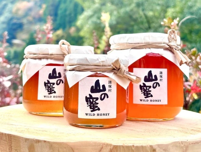 ニホンミツバチの百花蜜『山の蜜』を好評販売中／宮崎県諸塚村特産品販売所「もろっこはうす」