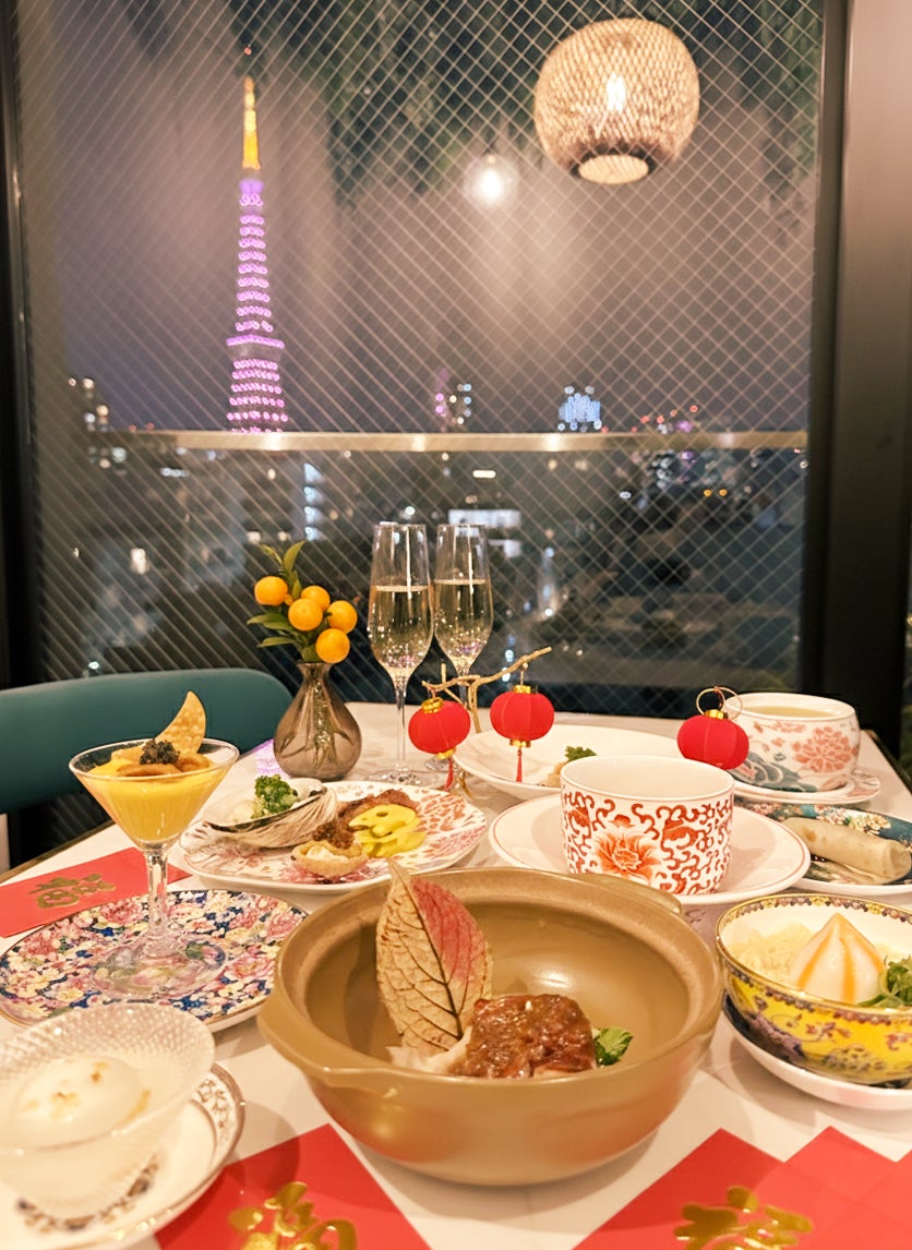 【2026年新春旧正月コース】麻布十番の隠れ家香港料理『MOON FOREST 月林閣』に春節の縁起とモダン広東の粋を堪能できる特別コースが登場