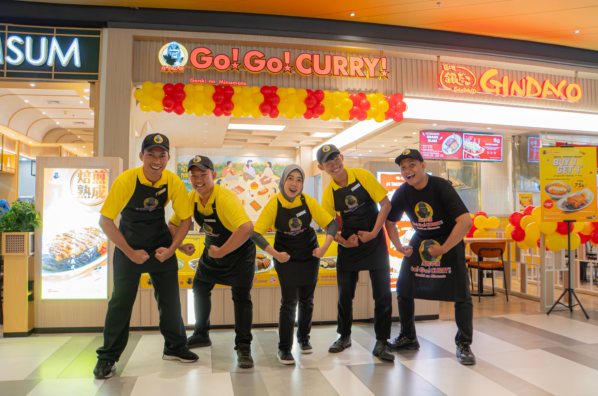 ゴーゴーカレー、インドネシア20店舗目の節目を達成！20店舗目の節目達成から間を置かず出店を加速、体験型イベントで現地ファンが熱狂している様子をご覧ください