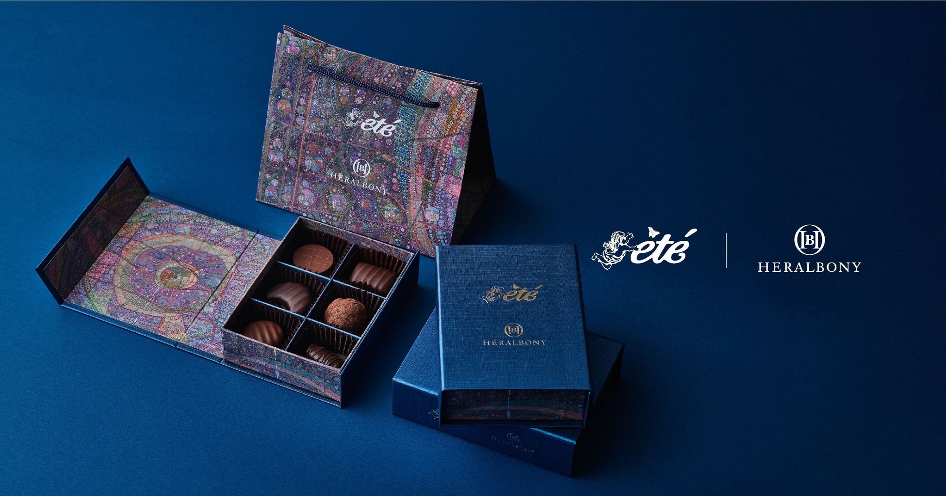 へラルボニー、「été」の庄司夏子シェフとコラボレーション。チョコレートボックス「été × HERALBONY｜Chocolat BOX」が誕生。