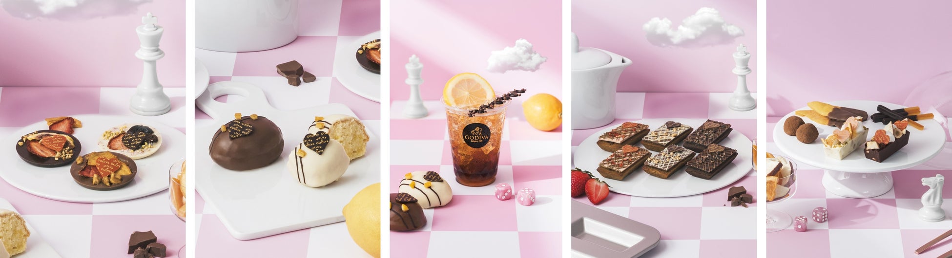ショコラティエが店頭で手作りする、バレンタインに向けた愛らしいデザートが登場！「ATELIER de GODIVA」バレンタイン催事場の特別スイーツ