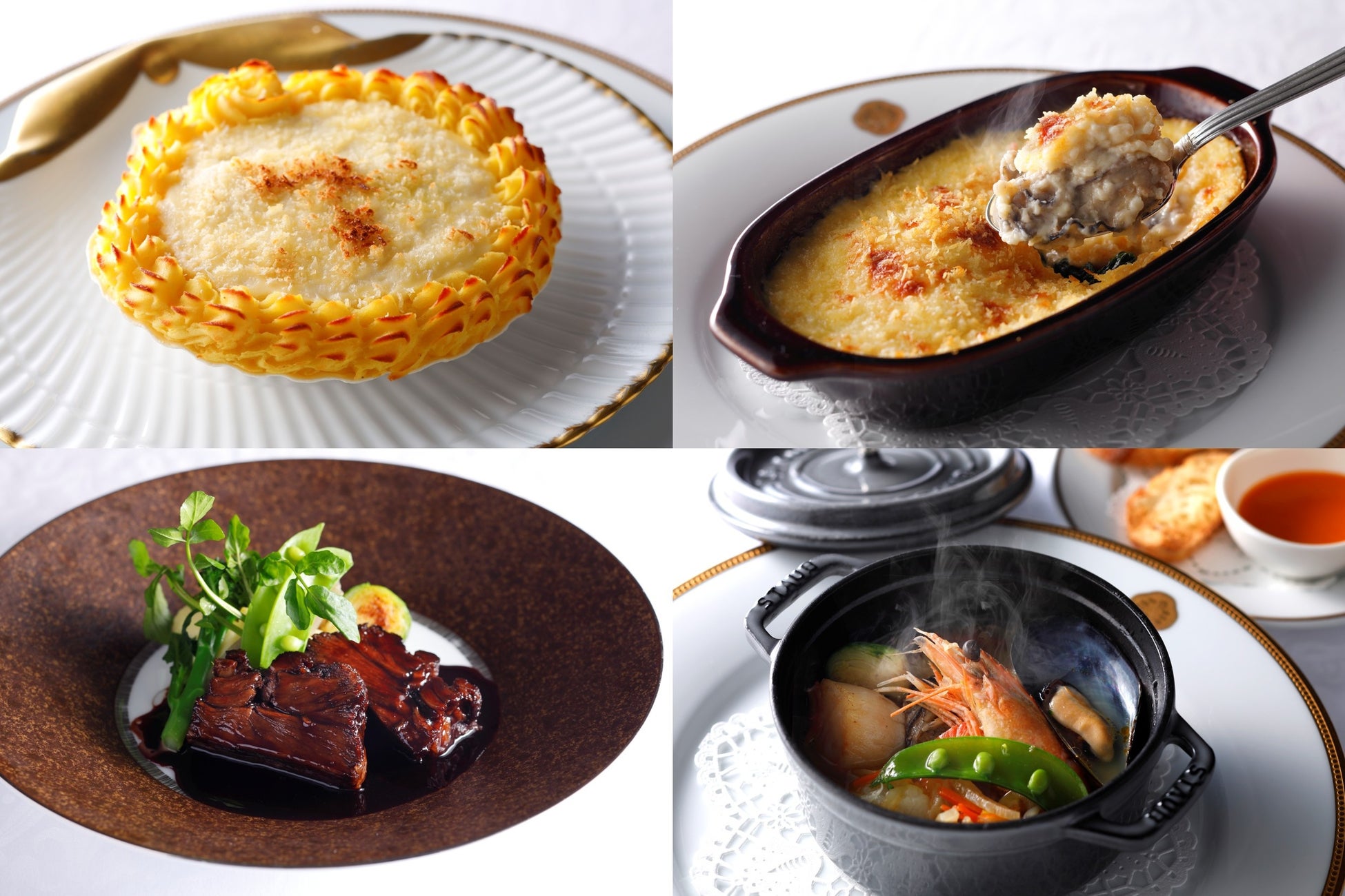 「資生堂パーラー 銀座本店レストラン」、寒さ深まる2月の限定コースを展開