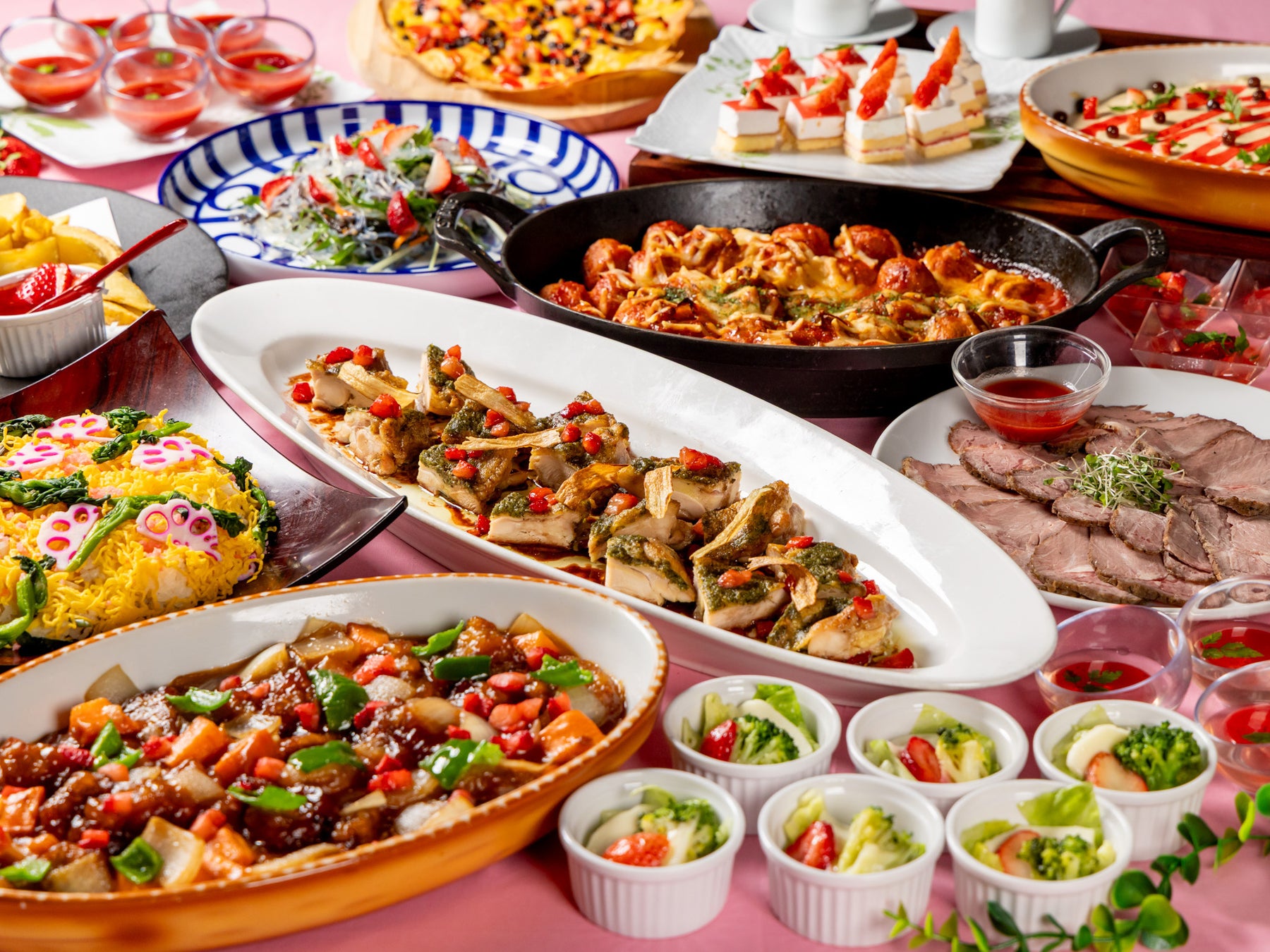 2026年2月1日(日)より「いちごブッフェ」を開催