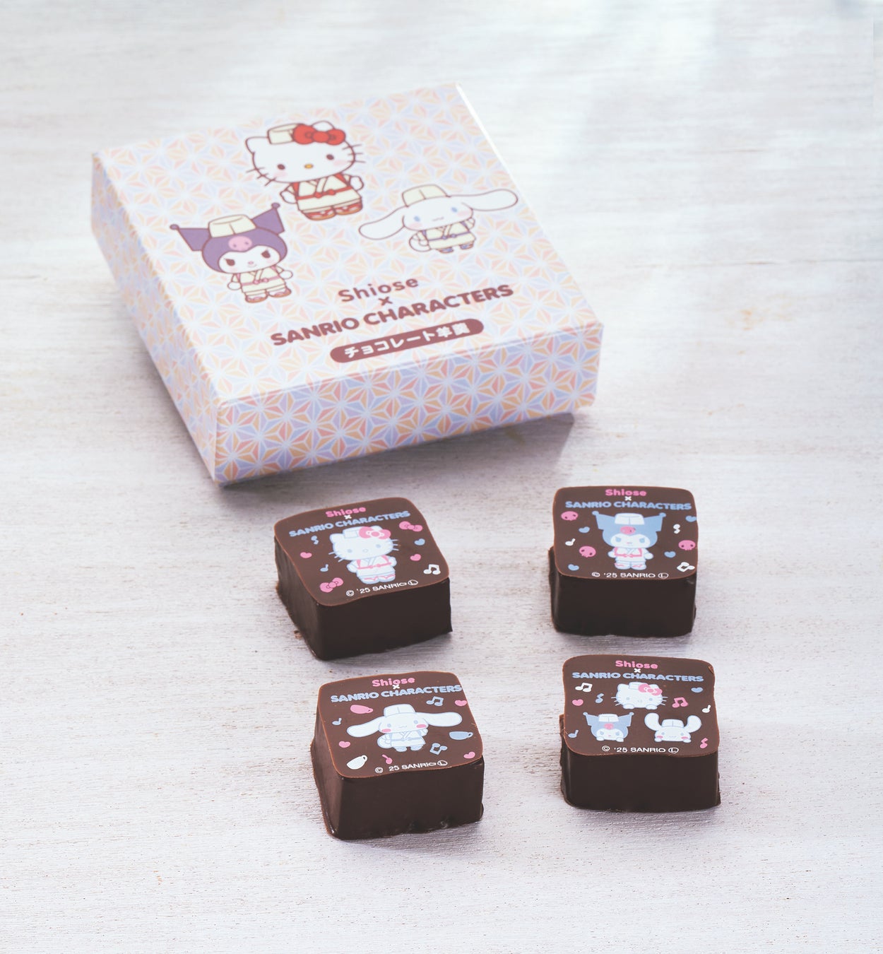 【創業670余年の老舗・塩瀬総本家】サンリオキャラクターズと贈る、サステナブルな新体験。「サンリオキャラクターズ チョコレート羊羹」が新登場！