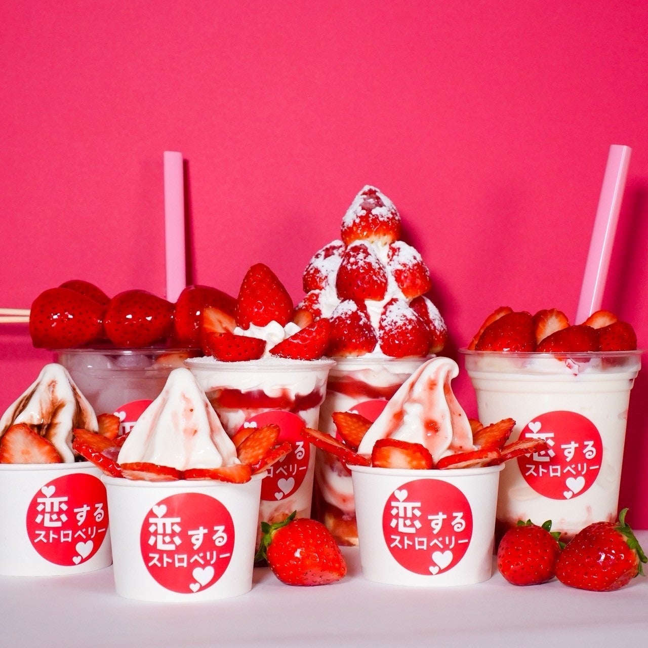 【今年も販売！】昨年大人気だった苺スイーツ専門店「恋するストロベリー」がアイスは別腹 イオン徳島店にパワーアップして再登場！