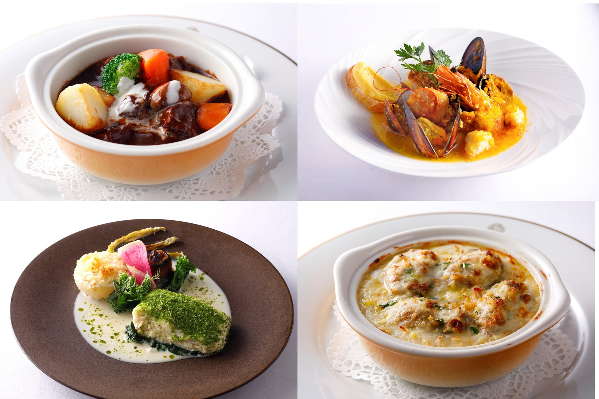 「資生堂パーラー」 支店レストランにて、冬の味覚とぬくもりをお届けする「あったかグルメフェア」を展開