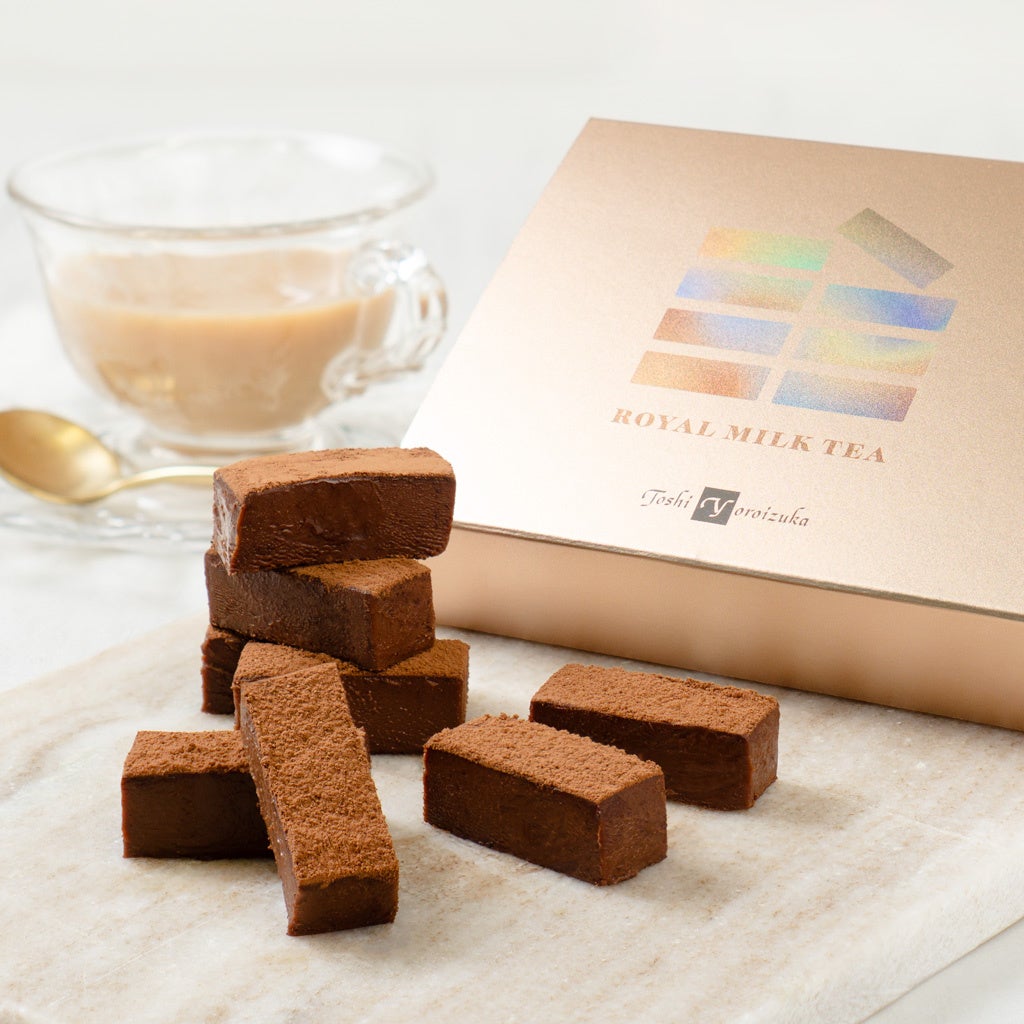 「トシ・ヨロイヅカ」紅茶とミルクチョコが香り高く混じりあうバレンタイン新作生チョコ「ショコラ　ロイヤルミルクティー」好評販売中