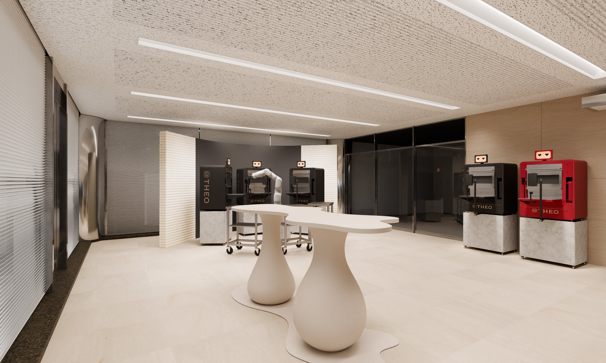 バウムクーヘンAI職人「THEO（テオ）」のショールームとトレーニング機能を兼ね備えた施設「The O store（ジ オー・ストア）」がユーハイム本社に3月オープン！