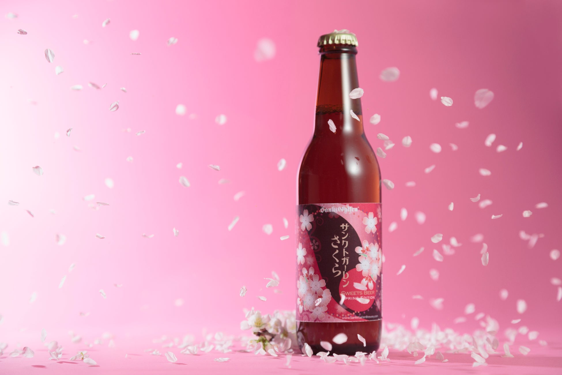 飲む“桜餅”。桜の花と葉を使用した春限定ビール「サンクトガーレン さくら」2026年2月19日発売