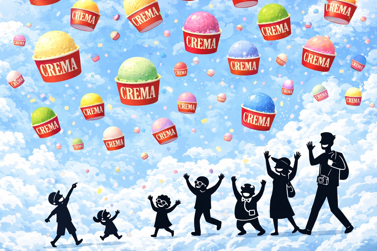 【CREMAHOP 4周年】２月５日、全店でアイスクリーム無料提供　「 平等に降りそそぐ、アイスクリーム 」