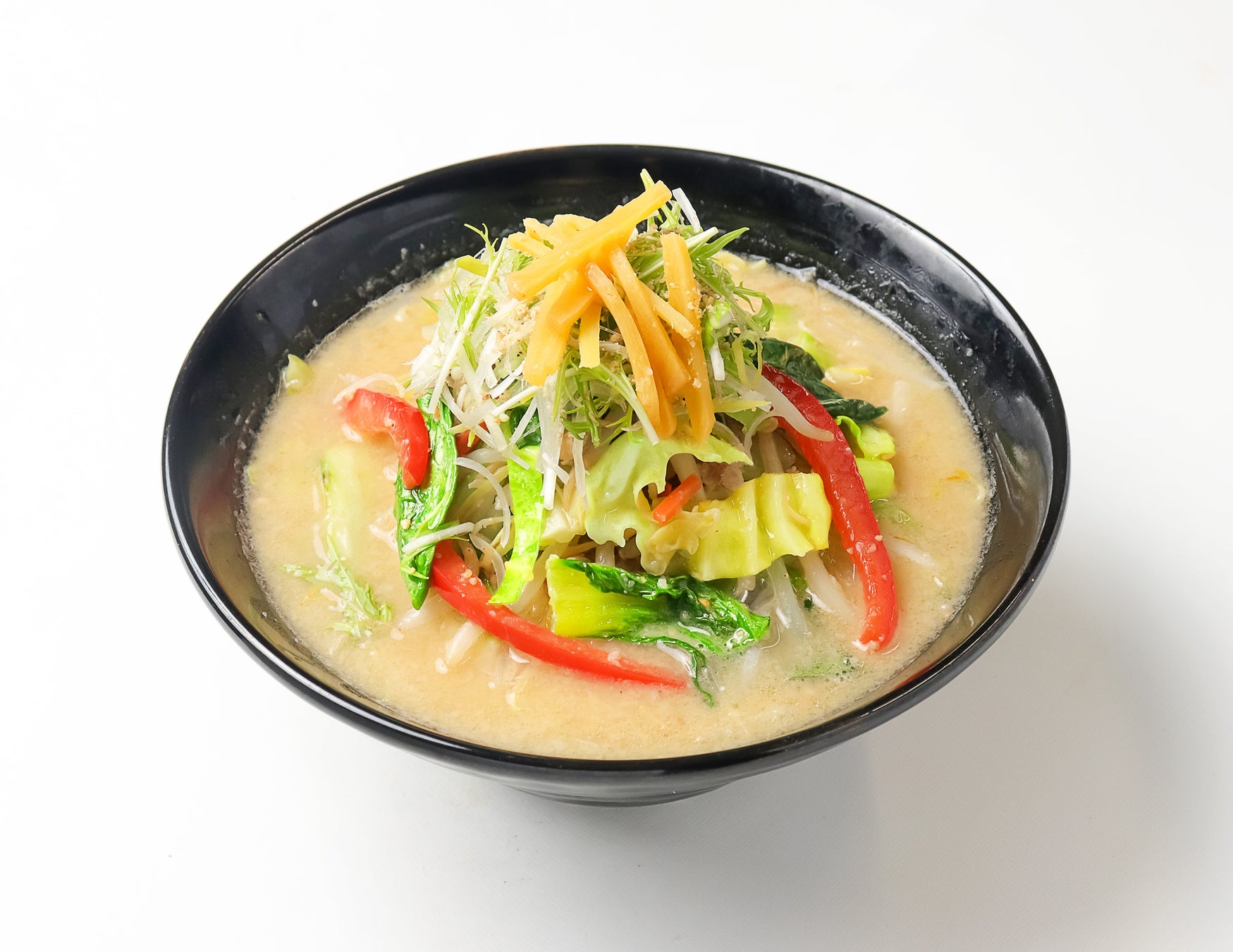 【新潟】体の芯から温まる“白みそ×生姜”の最強タッグ！らーめん風伯、『彩り野菜の生姜みそらーめん』新発売