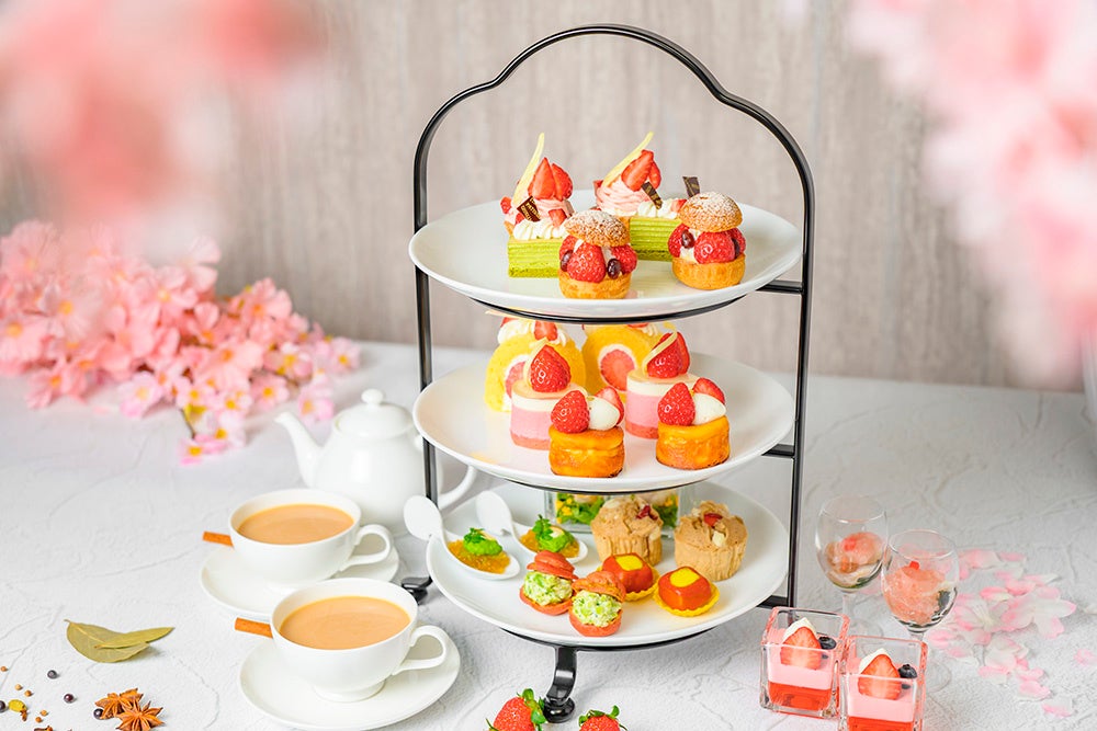 甘いだけが春じゃない。スパイスとハーブの香りで味わう、大人のいちごアフタヌーンティー「Aromatic Spring」3月1日提供開始