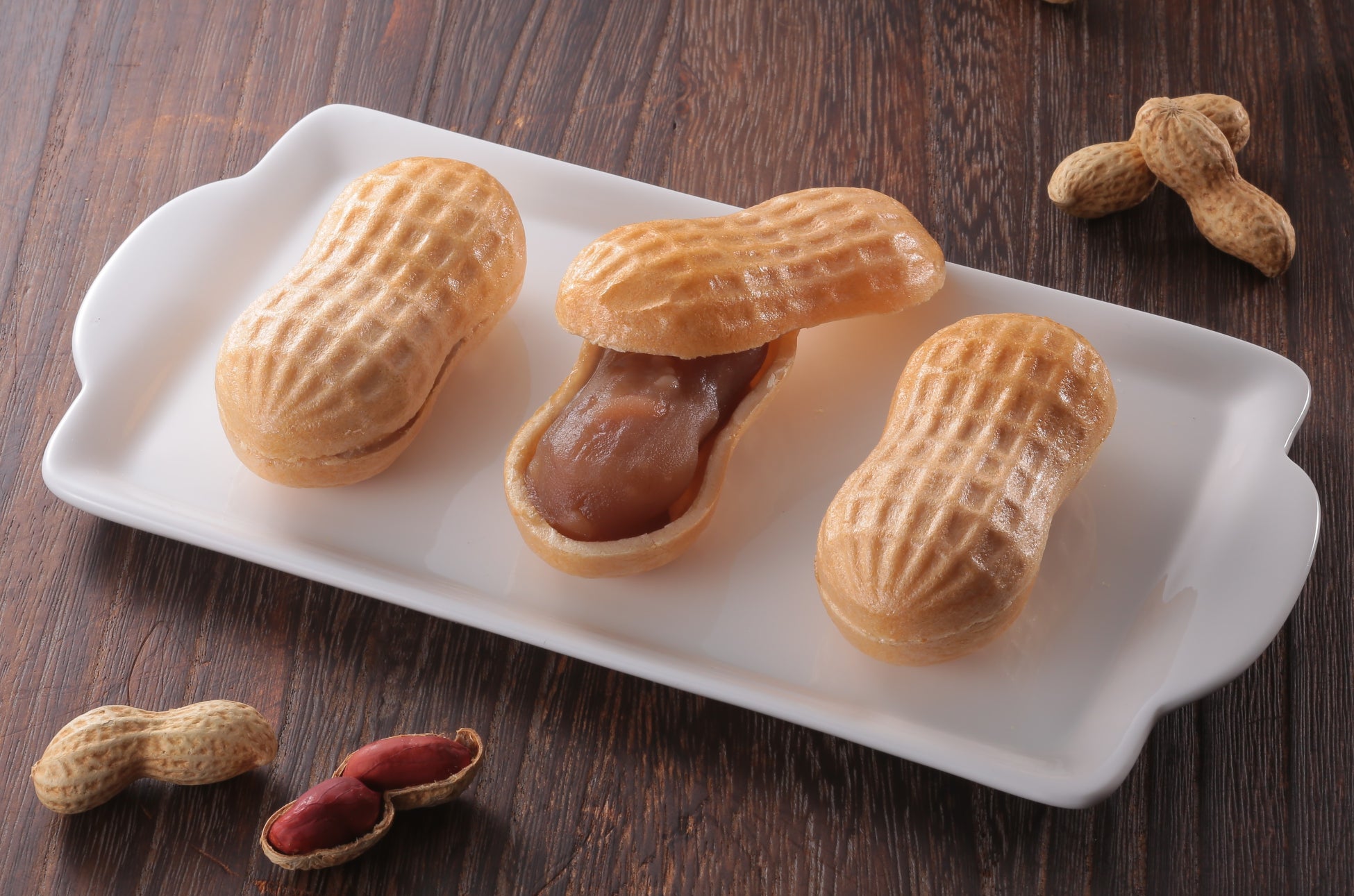 『楽花生最中』が40周年を迎えました