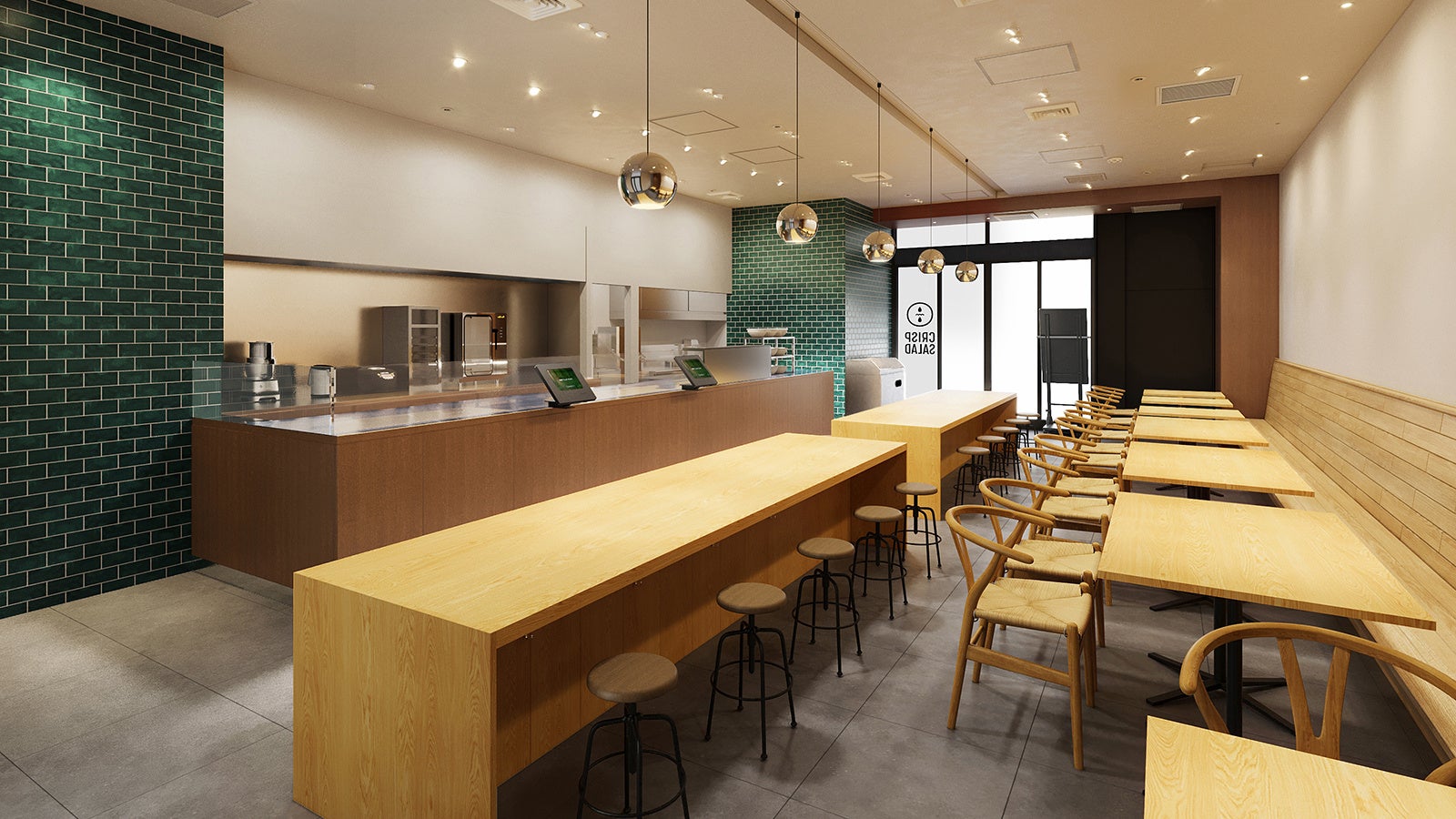 カスタムサラダ専門店 クリスプサラダワークス「KANDA SQUARE店」を2月24日（火）にオープン！