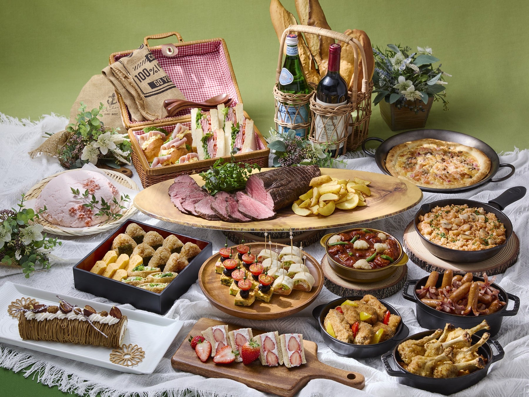 【ロイヤルパークホテル】この春、”ホテルで楽しむ贅沢なピクニック”をテーマにしたブッフェが3/1～初登場！