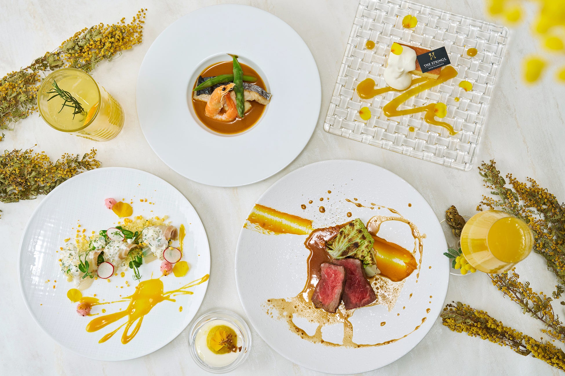 国際女性デーを祝福する『ハッピーミモザイエローコース』新登場