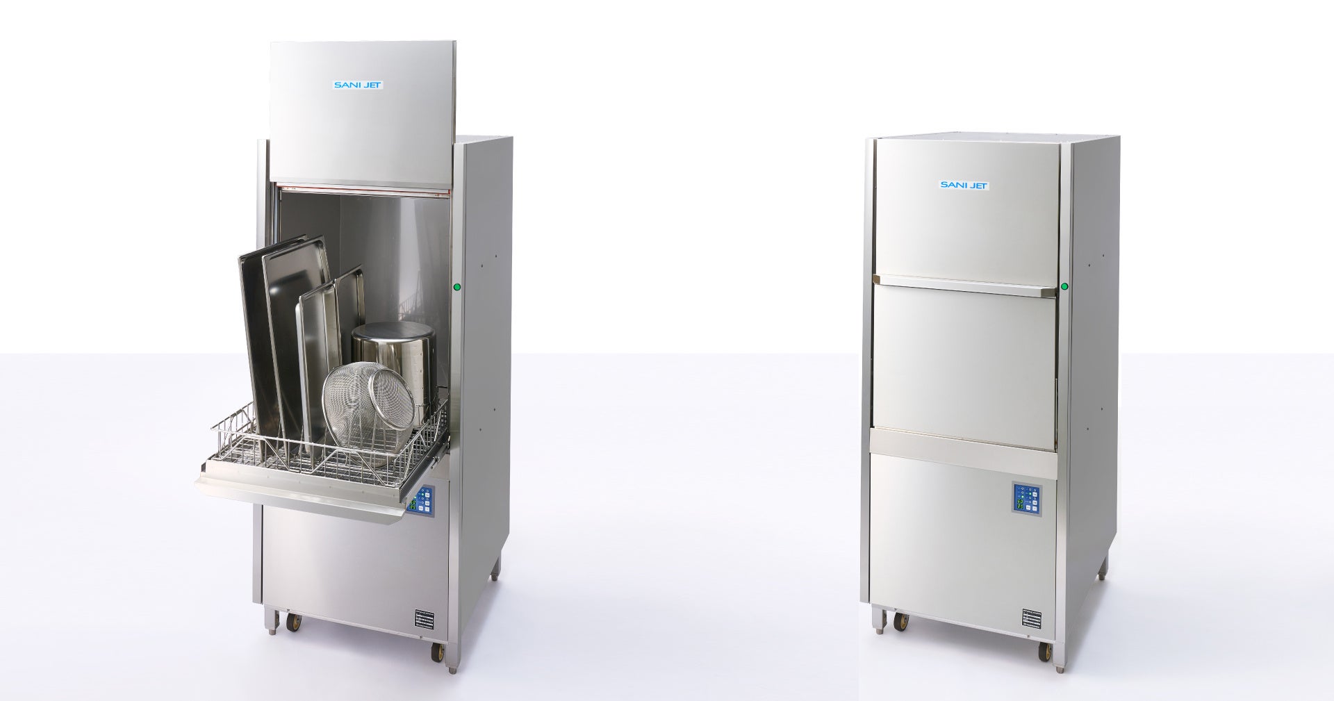 日本洗浄機｜洗浄室高さ800mmの大型器具洗浄機「サニジェット SD240」新発売
