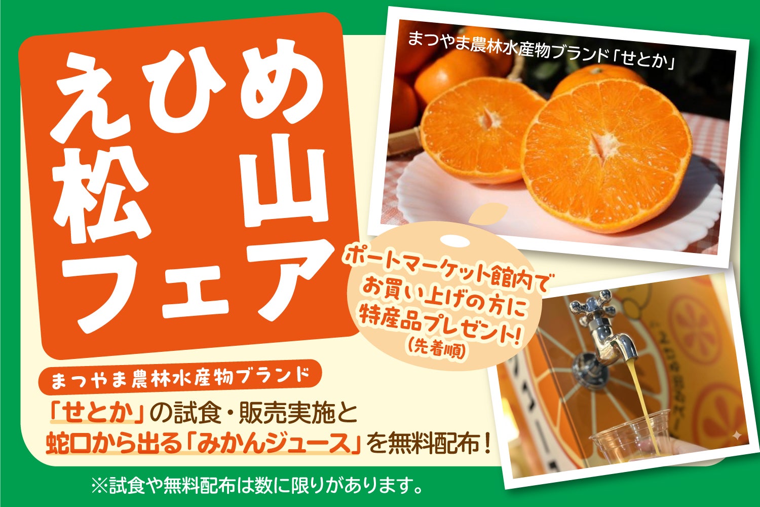 横須賀朝市で「えひめ松山フェア」を初開催！ 神奈川県産陸上養殖によるエビの試食も同時開催！（2月14日、15日）