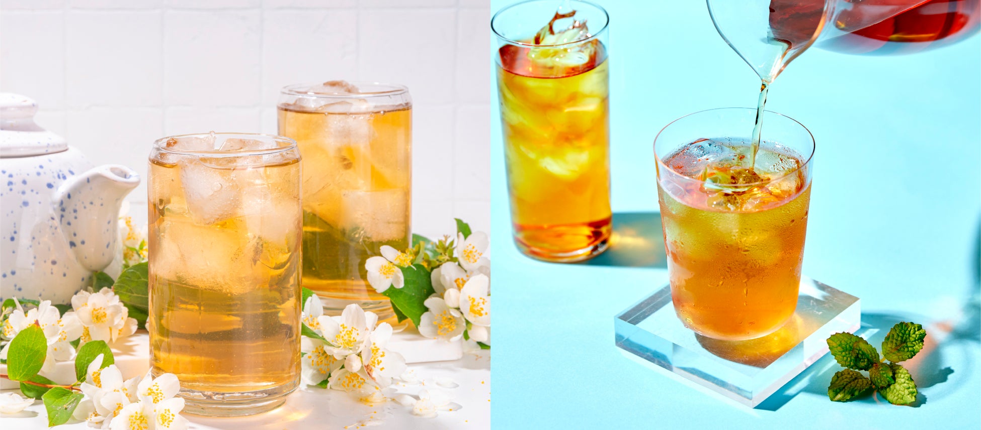 「Mug＆Pot」夏期限定“クールシリーズ”に2種が登場｜ペパーミント香る「クールルイボスティー」「クールジャスミンティー」