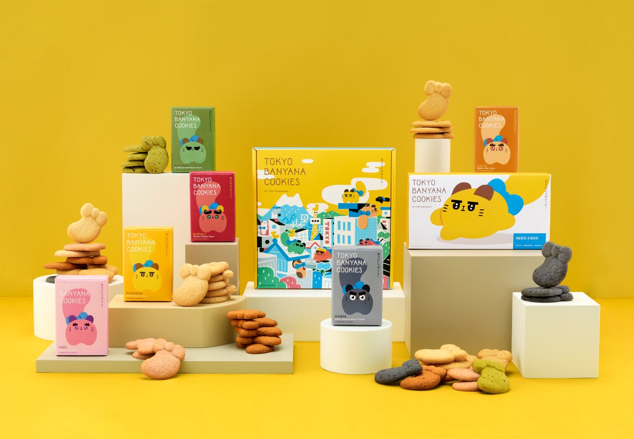 【猫の日】「東京ばにゃ奈クッキーズ」が公式通販に初登場！公式Xでは「BIGぬいぐるみ」プレゼントキャンペーン