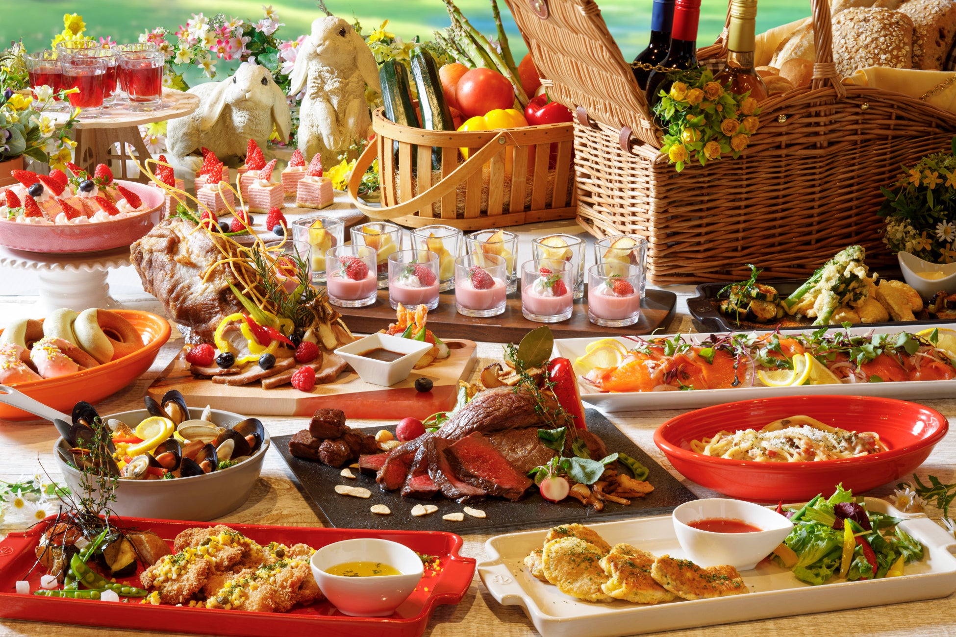 【ホテル近鉄ユニバーサル・シティ】彩りあふれる春のごちそう時間を満喫しよう『スプリンググルメフェア』開催