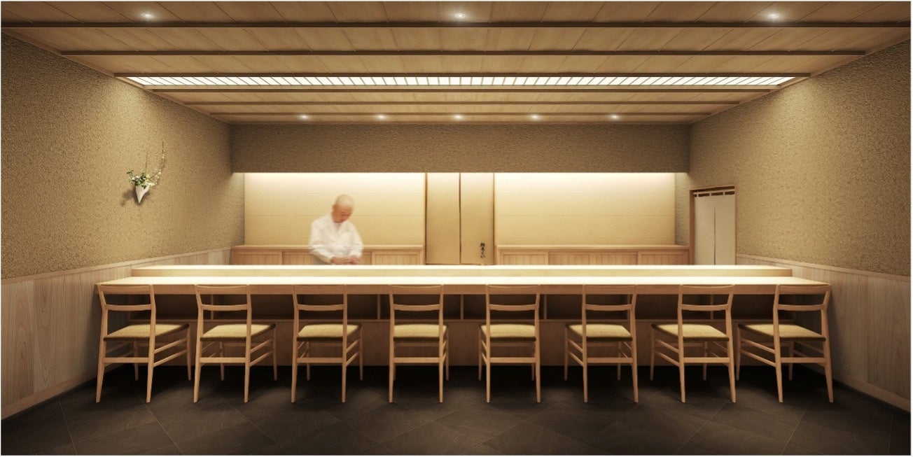 シンガポールに「鮨 あらい」初の海外出店　船場が実施設計・施工を担当