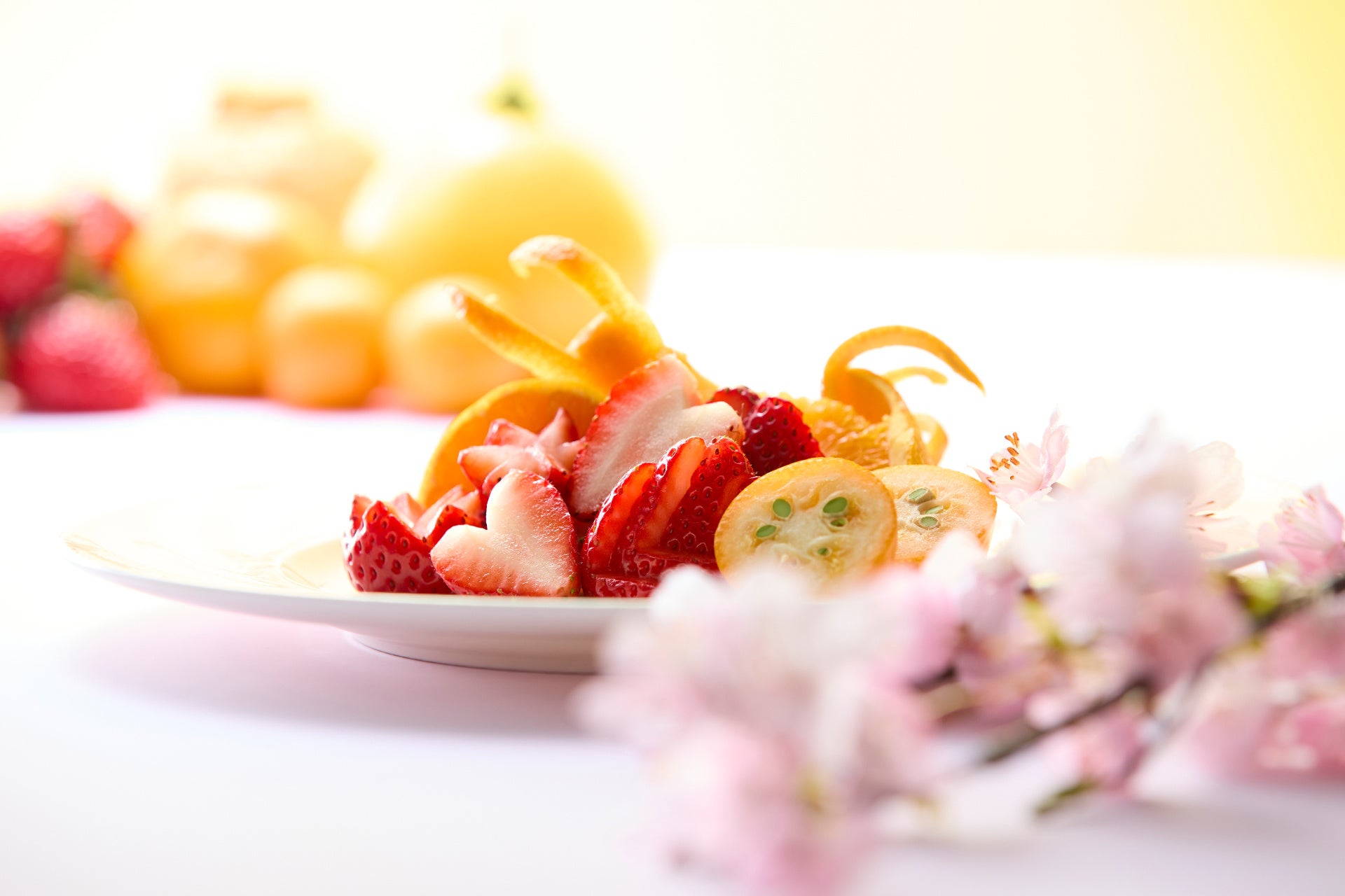 【タカノフルーツパーラー】春色をまとった和のアフタヌーンティーとフルーツ食べ放題