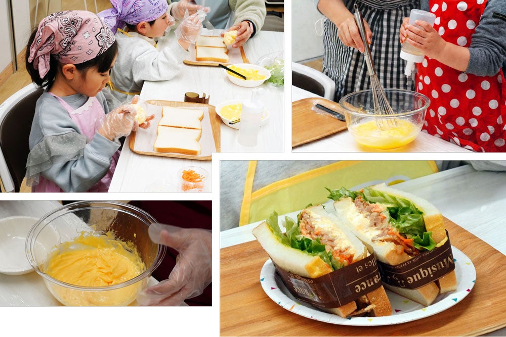 [イベント開催レポート] 地域連携・食育活動（東京・杉並区）大阪・関西万博で大好評！マヨネーズ＆和のサンドイッチ作りに挑戦～