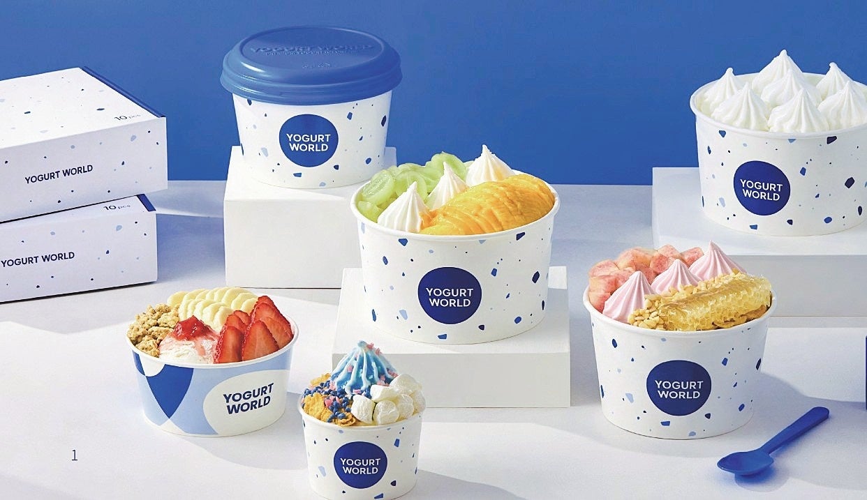 韓国で話題のヨーグルトアイス専門店「YOGURT WORLD」が大阪・梅田HEP FIVEに初上陸！3日間で1000名近くが来店