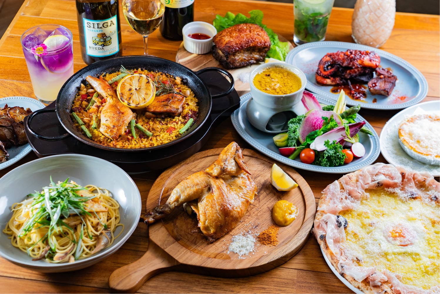 日本最大級のロティサリーマシンが主役！東京スカイツリー®直下「RIGOLETTO ROTISSERIE AND WINE」2月14日リニューアルオープン！