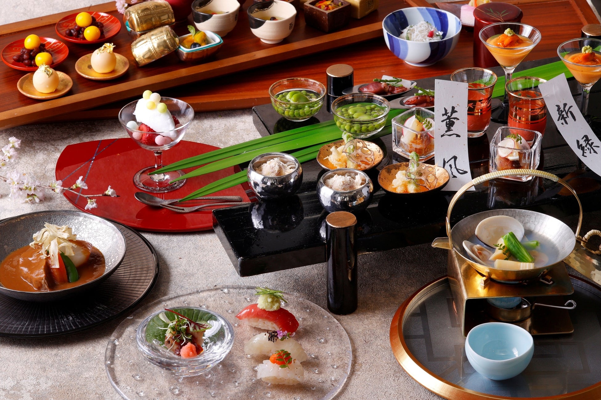 【ザ・カハラ・ホテル＆リゾート 横浜】旬の味わいと華やぎを、昼のひとときに。新メニュー「旬華」